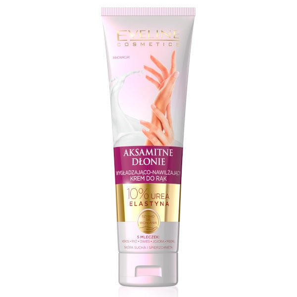 Eveline Cosmetics Aksamitne Dłonie wygładzająco-nawilżający krem do rąk 100ml