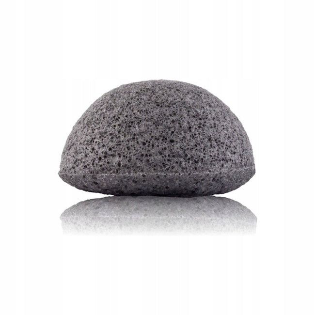Beauty Formulas Konjac Facial Sponge 100% Natural gąbka do mycia twarzy z węglem z bambusa