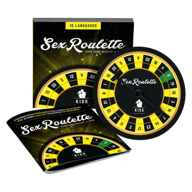 Tease & Please Sex Roulette Kiss wielojęzyczna gra erotyczna