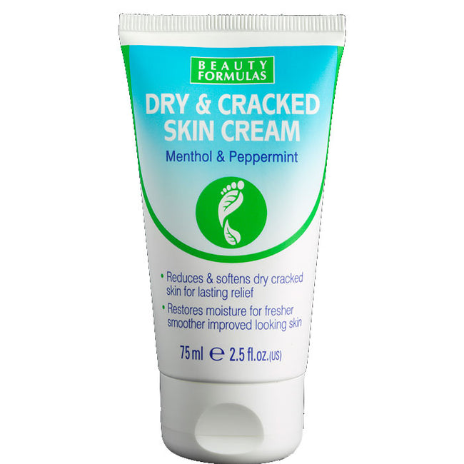 Beauty Formulas Dry & Cracked Skin Cream krem do suchej i popękanej skóry stóp 75ml