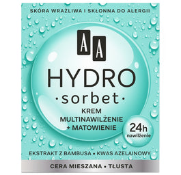 AA Hydro Sorbet krem multinawilżenie+matowienie cera mieszana/tłusta 50ml