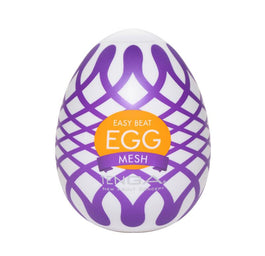 TENGA Easy Beat Egg Mesh jednorazowy masturbator w kształcie jajka