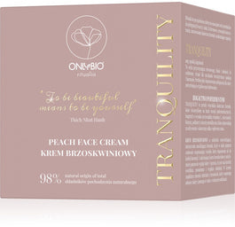 OnlyBio Ritualia Tranquility krem do twarzy brzoskwiniowy 50ml