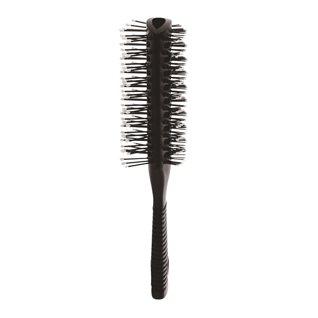 Inter Vion Antistatic Hair Brush szczotka przelotowa dwustronna z gumową rączką