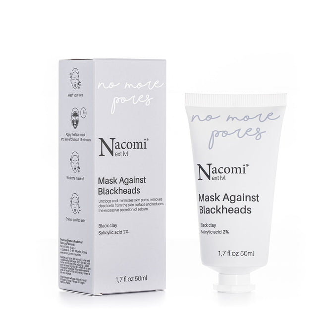 Nacomi Next Level Mask Against Blackheads maska przeciw zaskórniakom 50ml