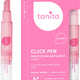 Tanita Click Pen Wax Precision Face aplikator z woskiem do precyzyjnej depilacji twarzy Kwiat Wiśni 3,6ml