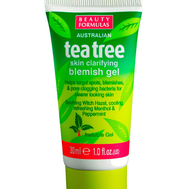 Beauty Formulas Tea Tree Skin Clarifying Blemish Gel punktowa kuracja na pryszcze 30ml