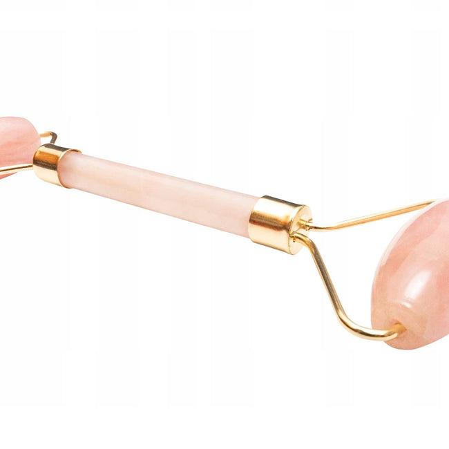 Clavier Gua Sha Roller wałek do masażu twarzy wykonany z kwarcu różowego