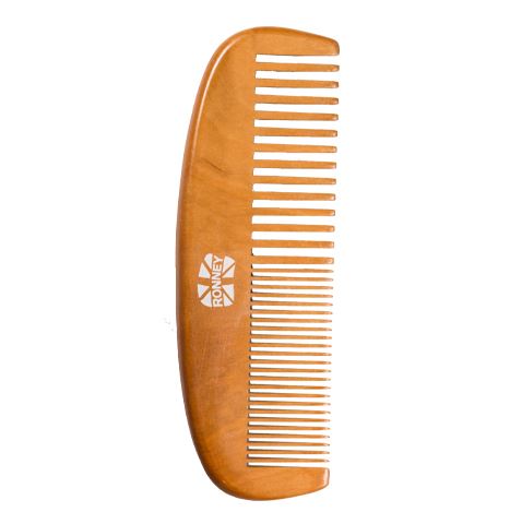 Ronney Professional Wooden Comb profesjonalny drewniany grzebień do włosów 153 x 52.5mm RA 00121