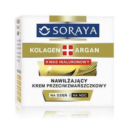 Soraya Kolagen i Argan nawilżający krem przeciwzmarszczkowy na dzień i noc 50ml