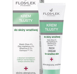 Floslek Krem tłusty do skóry wrażliwej 50ml