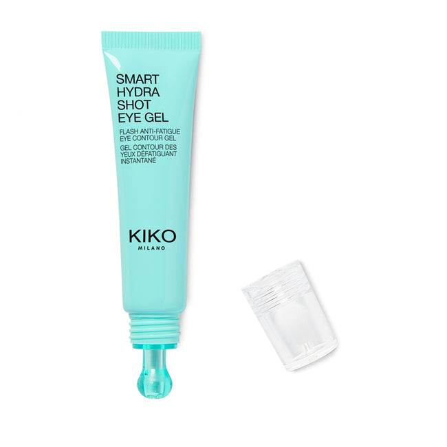 KIKO Milano Smart Hydra Shot Eye Gel nawilżający żel niwelujący obrzęki i cienie pod oczami 15ml