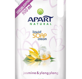 Apart Natural Prebiotic Refill kremowe mydło w płynie Jasmine & Ylang Ylang 900ml