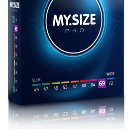 MY.SIZE PRO Condoms prezerwatywy 69mm 3szt