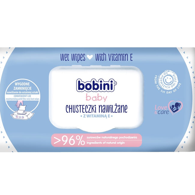 Bobini Bobini Baby chusteczki nawilżane dla dzieci i niemowląt 70szt
