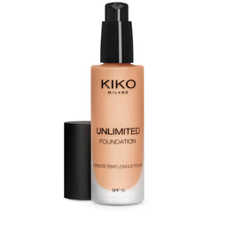 KIKO Milano Unlimited Foundation SPF 15 długotrwały podkład w płynie Warm Beige 30 30ml