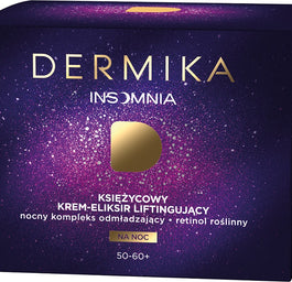 Dermika Insomnia 50-60+ księżycowy krem-eliksir liftingujący na noc 50ml