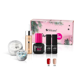 Silcare Christmas Box UV zestaw do paznokci 6szt.