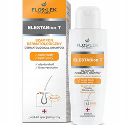 Floslek ELESTABion T szampon dermatologiczny łupież tłusty i pstry 150ml