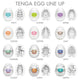 TENGA 6 Styles Easy Beat Egg Hard Boiled Package zestaw 6 jednorazowych masturbatorów w kształcie jajka