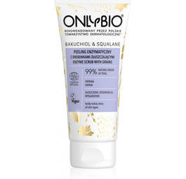 OnlyBio Bakuchiol & Squalane peeling enzymatyczny do twarzy z drobinkami złuszczającymi 75ml