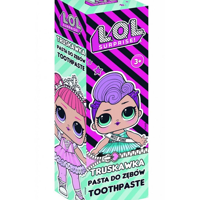 LOL SURPRISE Toothpaste 3+ pasta do zębów dla dzieci Truskawka 75ml