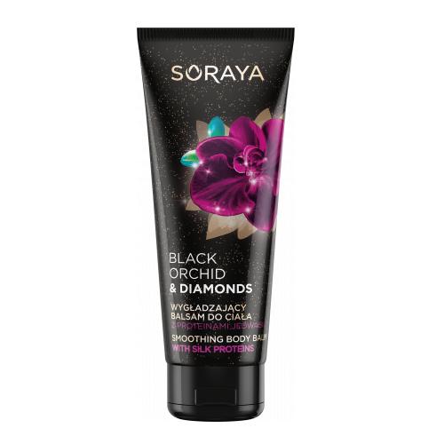 Soraya Black Orchid & Diamonds wygładzający balsam do ciała z proteinami jedwabiu 200ml