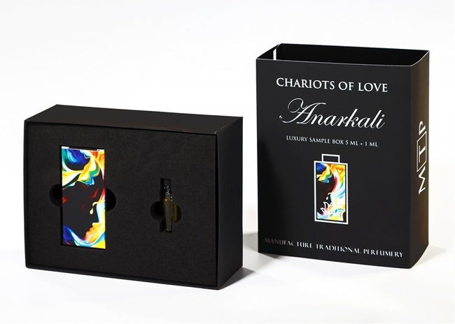 Tabacora by MTP Chariots of Love Anarkali Luxury Sample Box 5ml + 1ml