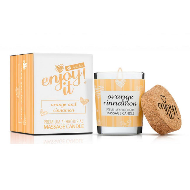 Magnetifico Enjoy It! Massage Candle świeca do masażu Pomarańcza & Cynamon 70ml