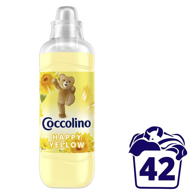 Coccolino Happy Yellow skoncentrowany płyn do płukania tkanin o zapachu żółtych letnich kwiatów 1050ml