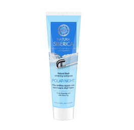 Natura Siberica Natural Black Whitening Toothpaste naturalna wybielająca czarna pasta wybielająca Polar Night 100g