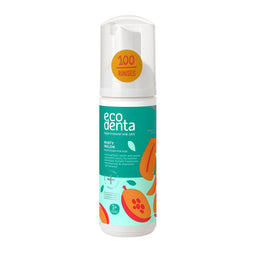 Ecodenta Minty Melon Mouthfoam For Kids pianka do płukania jamy ustnej dla dzieci od trzeciego roku życia Miętowy Melon 150ml