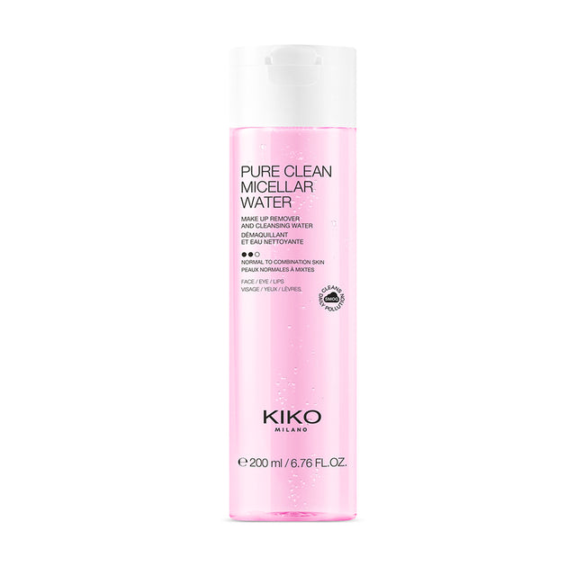 KIKO Milano Pure Clean Micellar Water Normal To Combination płyn micelarny do demakijażu skóry normalnej i mieszanej 200ml