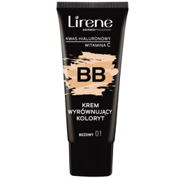 Lirene BB krem wyrównujący koloryt Beżowy 01 30ml