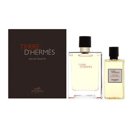 Hermes Terre D'Hermes zestaw woda toaletowa spray 100ml + żel pod prysznic 80ml