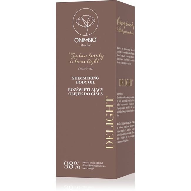 OnlyBio Ritualia Delight rozświetlający olejek do ciała 150ml