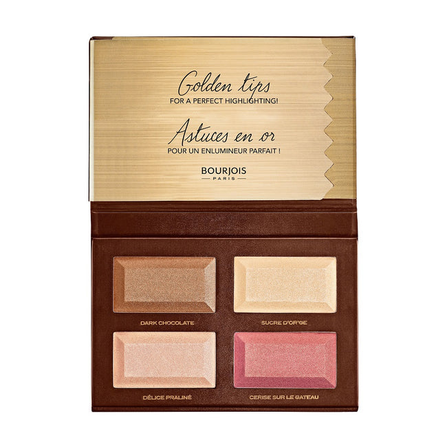 Bourjois Delice De Poudre Highlighting Palette rozświetlająca paletka cieni 01 18g
