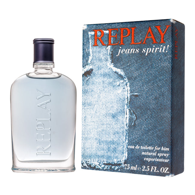Replay Jeans Spirit! for Him woda toaletowa spray 75ml