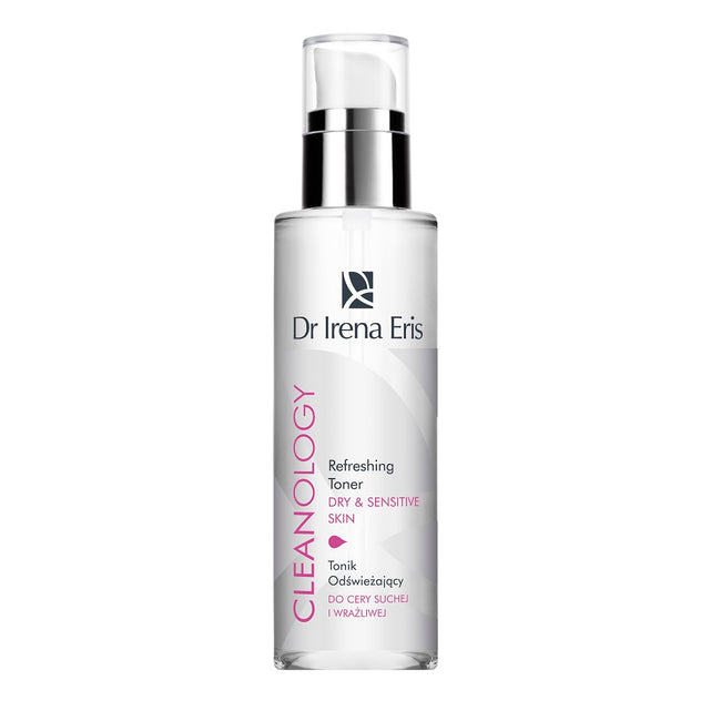 Dr Irena Eris Cleanology Refreshing Toner tonik odświeżający do cery suchej i wrażliwej 200ml