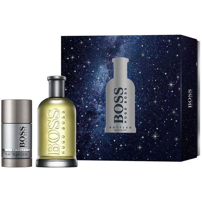 Hugo Boss Bottled zestaw woda toaletowa spray 200ml + dezodorant sztyft 75ml