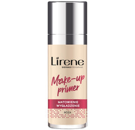 Lirene Make-Up Primer matująco-wygładzająca baza pod makijaż Róża 30ml
