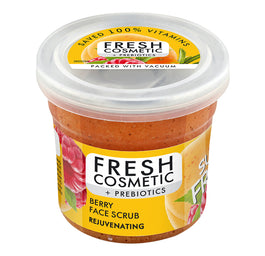 Fito Cosmetics Fresh Cosmetic + Prebiotics Rejuvenating Berry Face Scrub odmładzający jagodowy peeling do twarzy 50ml