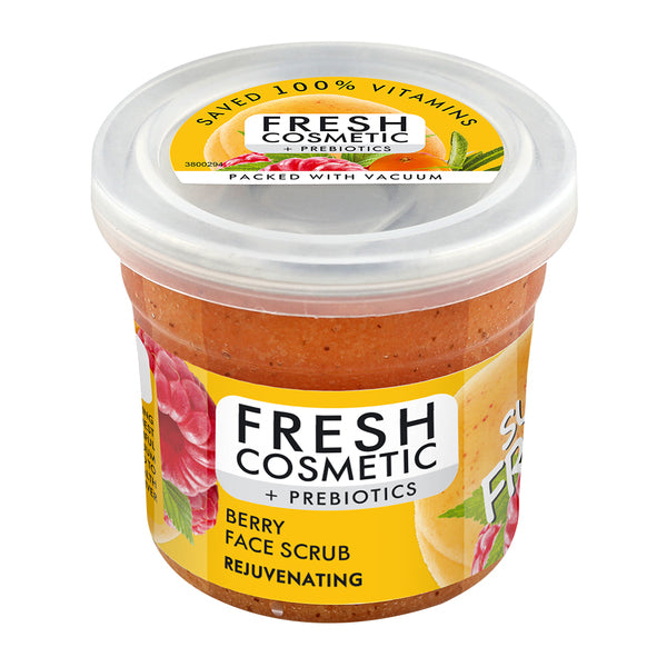 Fito Cosmetics Fresh Cosmetic + Prebiotics Rejuvenating Berry Face Scrub odmładzający jagodowy peeling do twarzy 50ml