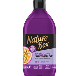 Nature Box Marakuja Oil energetyzujący żel pod prysznic z olejem z marakui 385ml