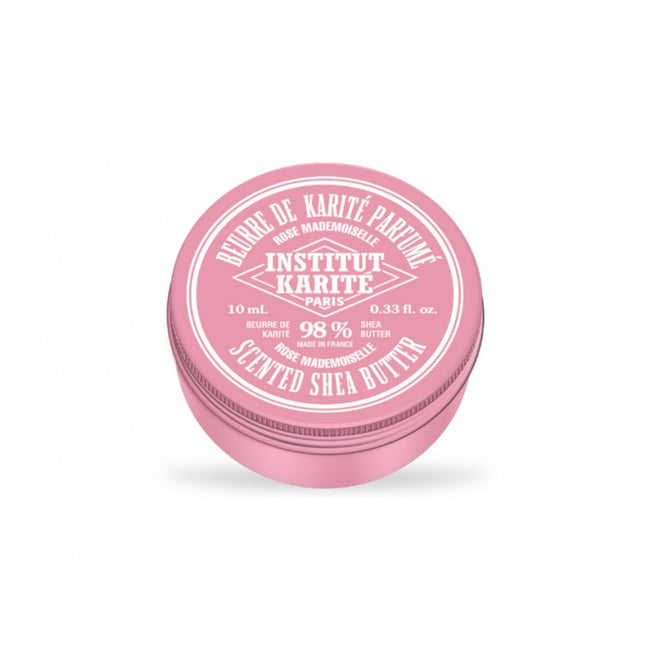 Institut Karite Scented Shea Butter 98% masło Shea Różane 10ml