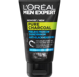 L'Oreal Paris Men Expert Pure Charcoal peeling do twarzy przeciw zaskórnikom 100ml