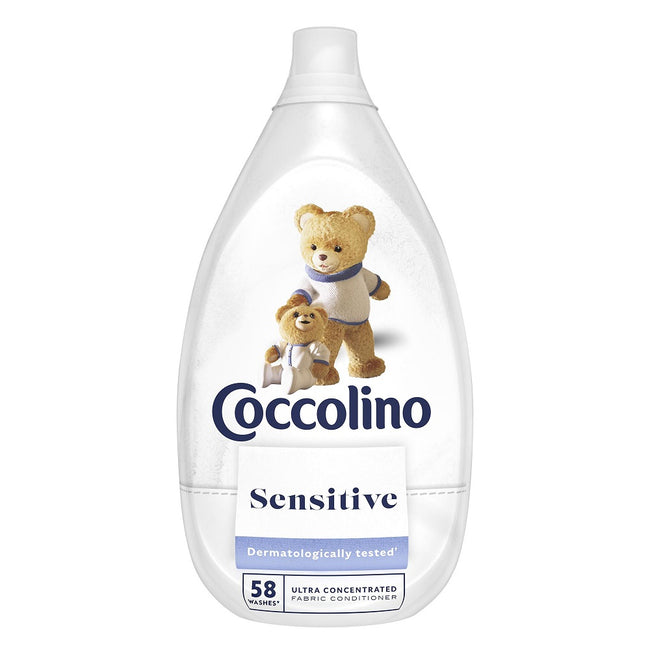 Coccolino Ultimate Care Sensitive delikatny płyn do płukania z technologią chroniącą tkaniny 870ml