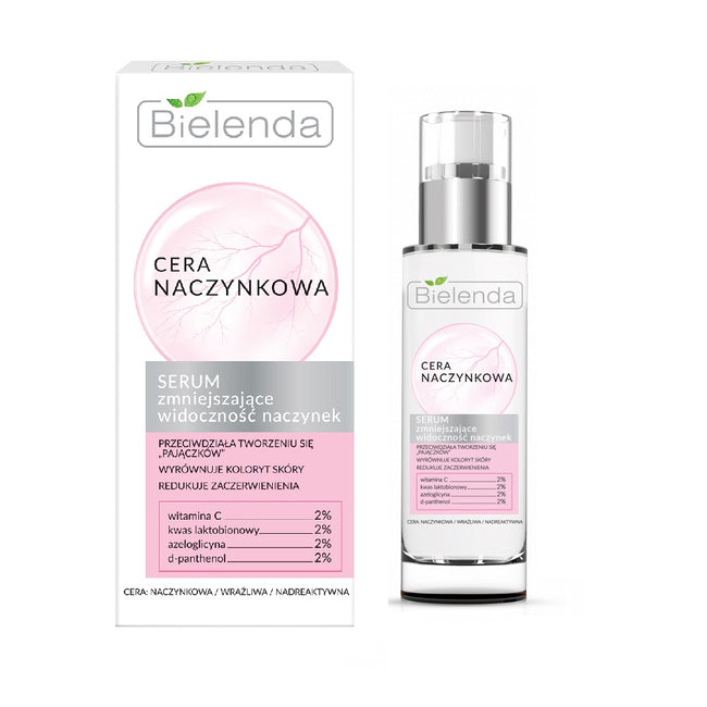 Bielenda Cera Naczynkowa serum zmniejszające widoczność naczynek 30ml