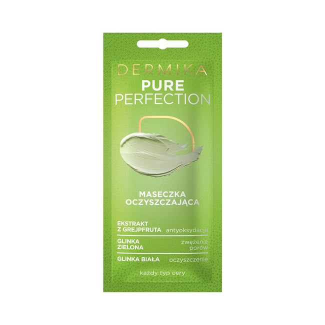 Dermika Maseczki Piękności Pure Perfection maseczka oczyszczająca do każdego typu cery 10ml