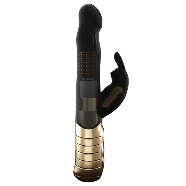 Marc Dorcel Baby Rabbit 2.0 wibrator typu króliczek z podwójną stymulacją Black & Gold